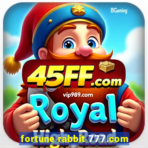 fortune rabbit 777.com